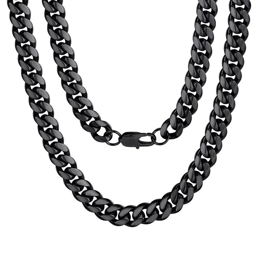 Cuban Link Chains Male Men Necklaces 20Inch 10MM Mens Jewelry Mens Gifts
