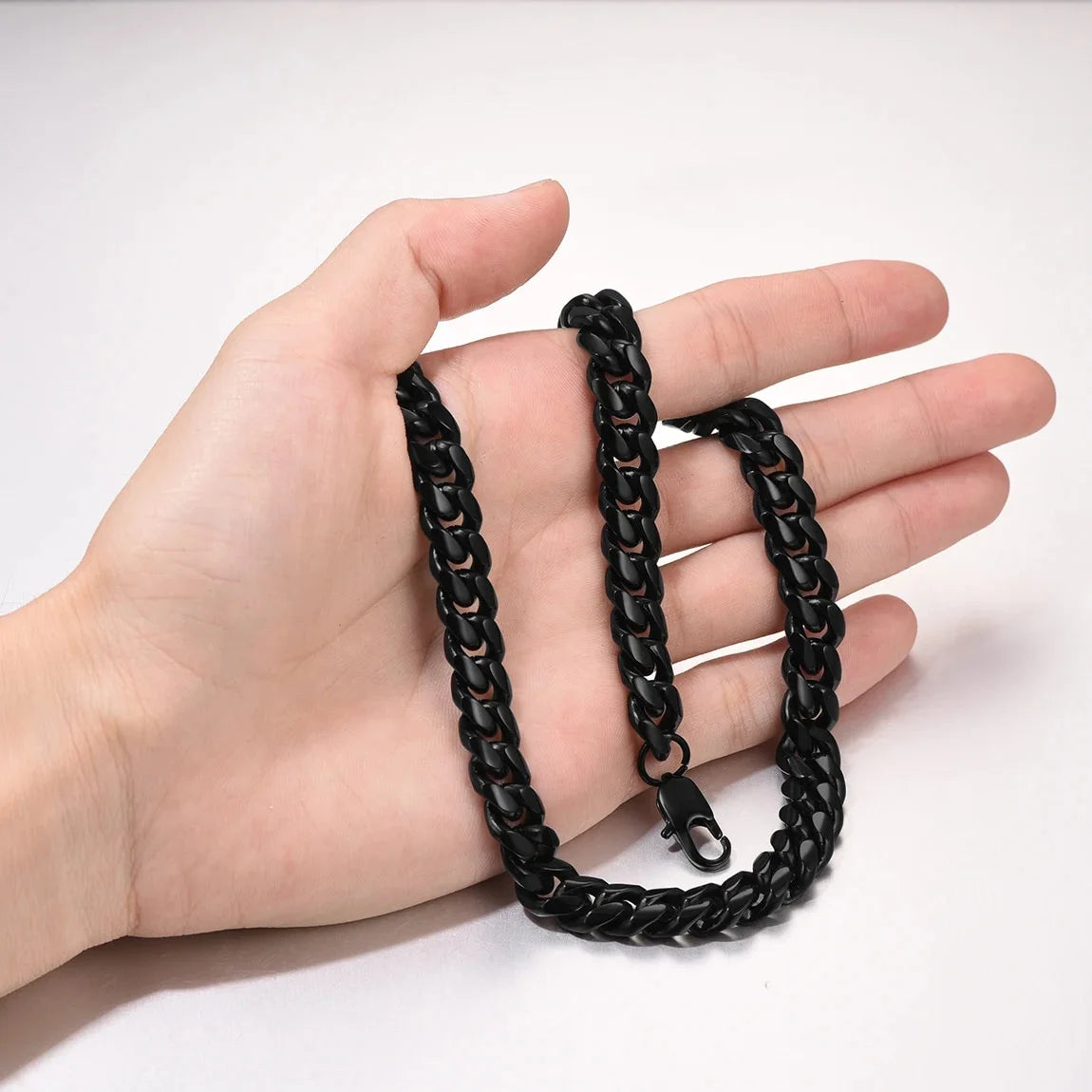 Cuban Link Chains Male Men Necklaces 20Inch 10MM Mens Jewelry Mens Gifts